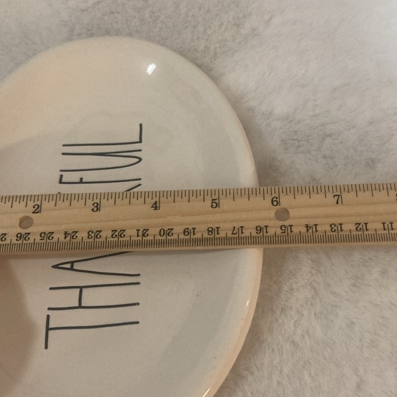 Rae Dunn Thankful Oval Plate - Picture 3 of 4